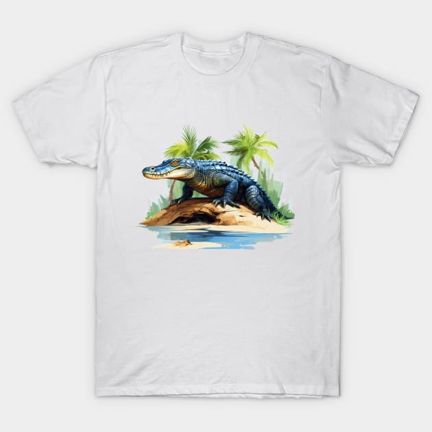 American Alligator T-Shirt by zooleisurelife